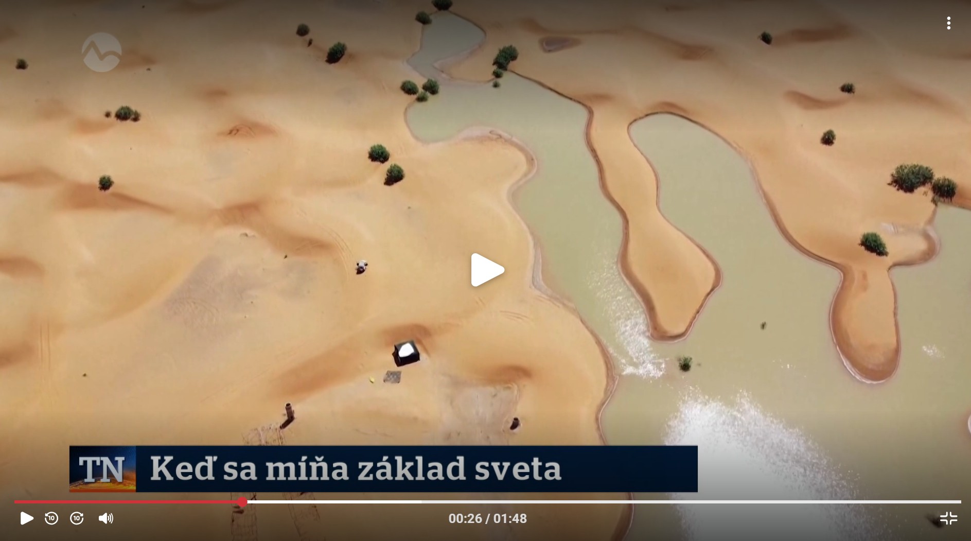 chyba piesok