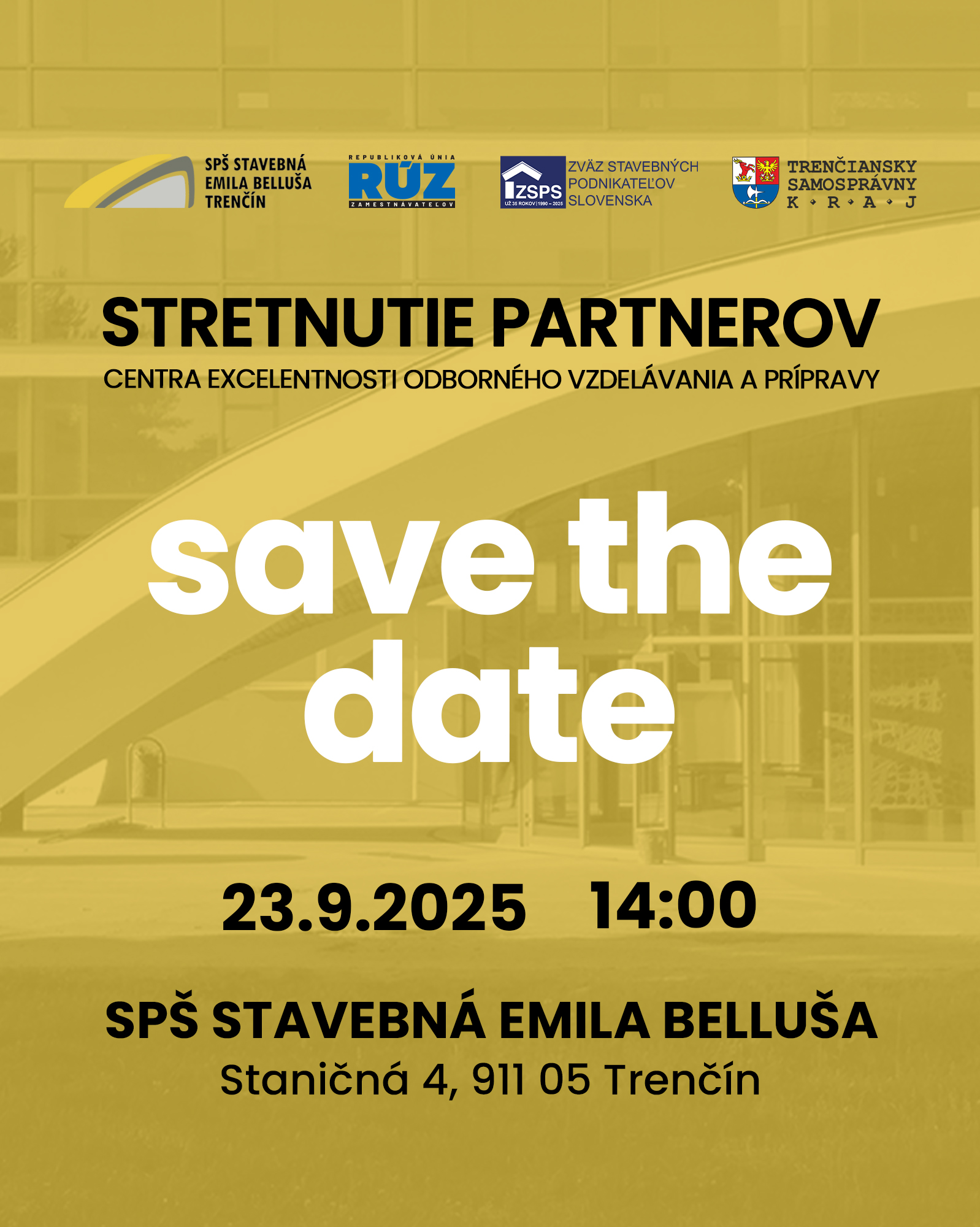 SAVE THE DATE CEOVP Trenčín